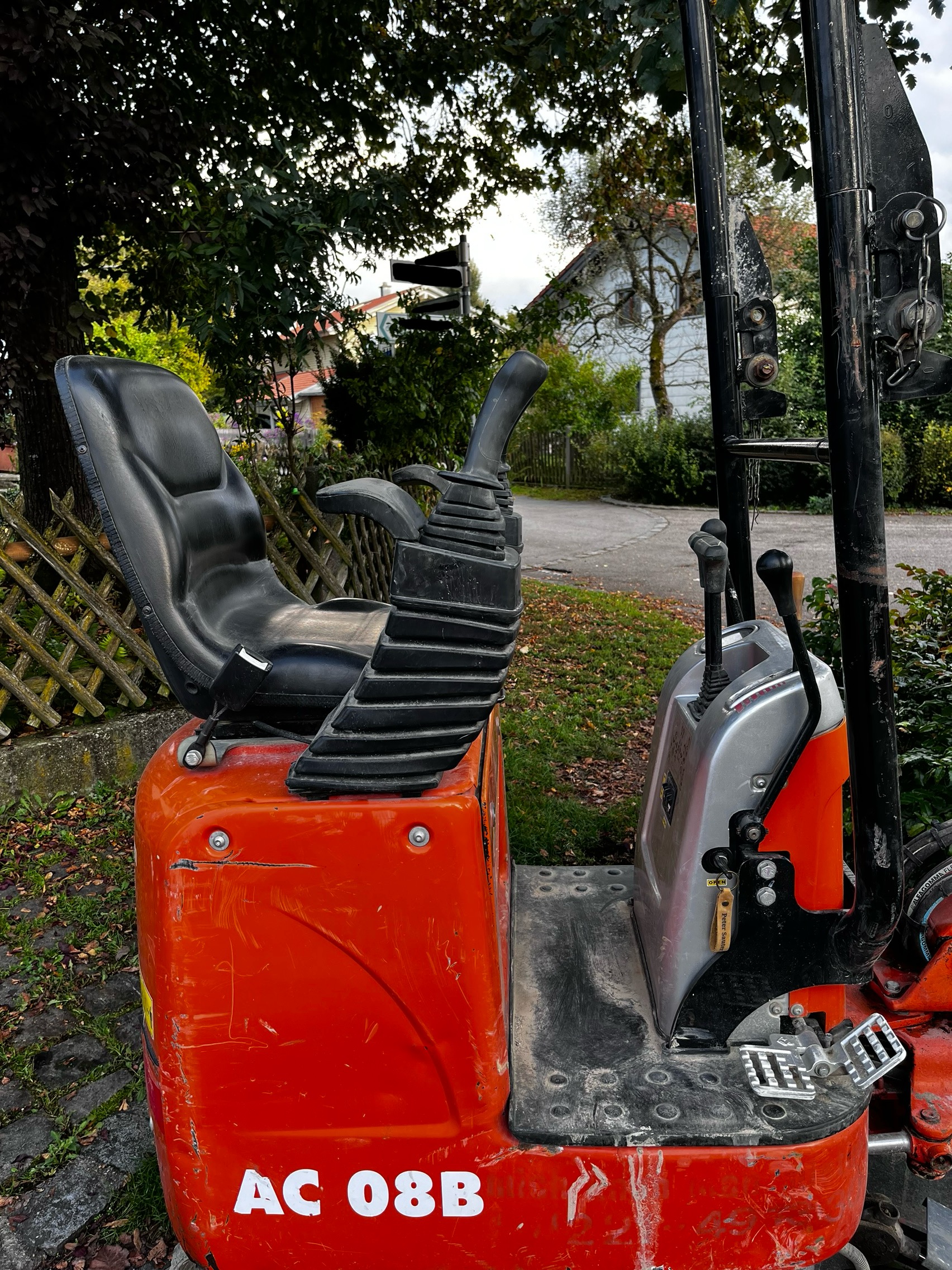 Minibagger Atlas AC08B zur Vermietung in Bad Aibling und im Landkreis Rosenheim